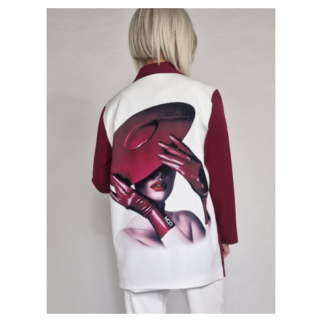 Fialová dámská saka