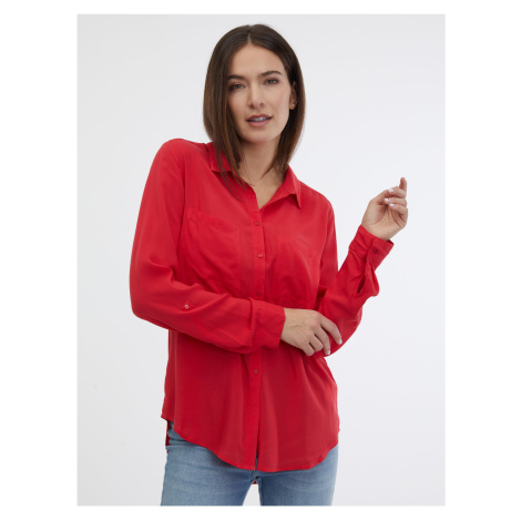 Červená dámská košile CAMAIEU Camaïeu