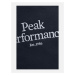 Mikina peak performance jr original zip hood modrá