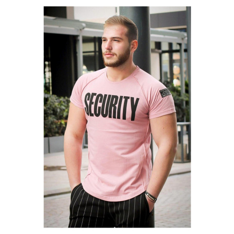 Madmext Printed Pink T-Shirt 2880