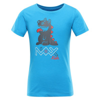 Nax Lievro Dětské triko KTSU387 Blue jewel