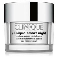 Clinique Smart Night™ Custom-Repair Moisturizer hydratační noční krém proti vráskám pro suchou a