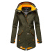 Dámský outdoorový kabát Soulinaa Marikoo - OLIVE