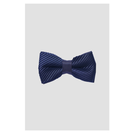 ALTINYILDIZ CLASSICS Men's Navy Blue Pleated Bowtie AC&Co / Altınyıldız Classics