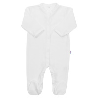 Kojenecký bavlněný overal New Baby Practical bílý kluk