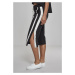 Ladies Taped Terry Culotte - black/white