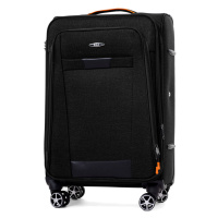 Rogal Černá sada 3 cestovních kufrů 