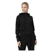 Dámská mikina se zipem 4F WOMENS SWEATSHIRT BLD027-20S-DEEP BLACK