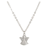 Stříbrný náhrdelník s andělem AGS885/47
