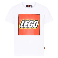 Dětské bavlněné tričko Lego bílá barva, s potiskem