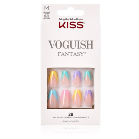 KISS Voguish Fantasy Candies umělé nehty medium 28 ks