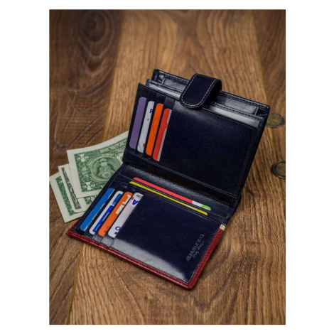 Pánské peněženky 331L RBA D NAVY RED námořnická modř FPrice