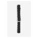 H & M - Splétaný pásek - černá