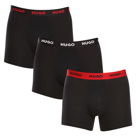 3PACK pánské boxerky HUGO černé (50503079 010) Hugo Boss