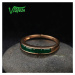 Elegantní prsten zdobený destičkovými smaragdy Listese