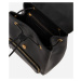 Batoh karl lagerfeld k/signature flap backpack black/gold