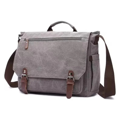 Canvasio pánská plátěná taška Desmond Šedá 20L