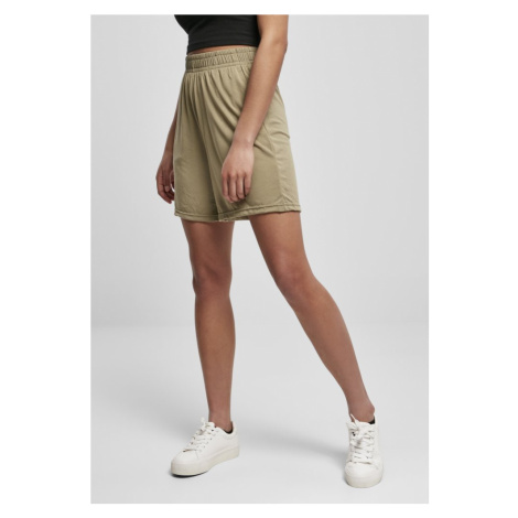 Ladies Modal Shorts - khaki Urban Classics