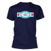 Oasis Tričko Oblong Target Unisex Navy Blue