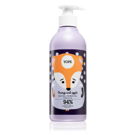 Yope Orange & Apple sprchový gel pro děti 400 ml