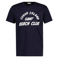 TRIČKO GANT CEDAR GRAPHIC T-SHIRT modrá