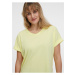 Žluté dámské tričko SAM 73 Carolina