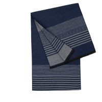 Art Of Polo Man's Scarf Sz23418-7 Grey/Navy Blue