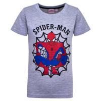 Spider Man - licence Chlapecké triko-Spider-Man 35686, šedá Barva: Šedá