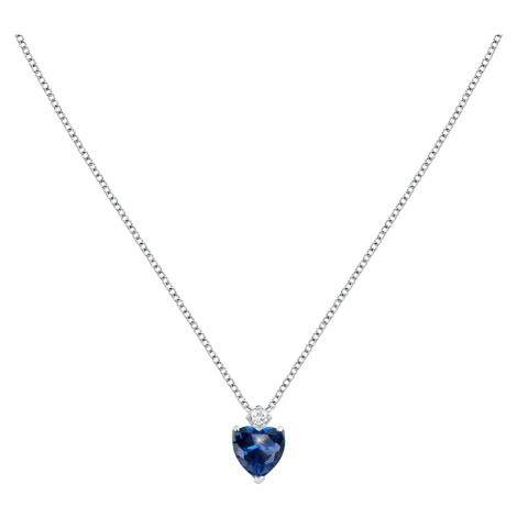 Morellato Romantický stříbrný náhrdelník Srdce Tesori SAIW159