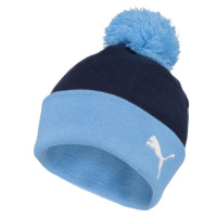 Puma MANCHESTER CITY FC POM POM BEANIE Zimní čepice, světle modrá, velikost