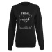 Ladies F-Word Crewneck - black