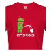 Pánské tričko  Android vs Apple - ideální triko pro Geeky