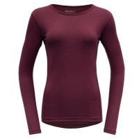 Devold tričko Breeze Merino 150 Wmn beetroot