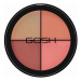 GOSH COPENHAGEN Strobe´N Glow Kit paletka tvářenek - 002 Blush