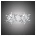 GRACE Silver Jewellery Stříbrné náušnice se zirkony Winter Romance, stříbro 925/1000 E-BSE424/10