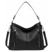 Černá prostorná dámská kabelka Parin Lulu Bags