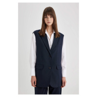 DEFACTO Sleeveless Blazer Jacket Vest