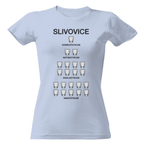 Dámské tričko Slivovice - D