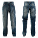 Pánské moto jeansy PMJ Boston Swot modrá