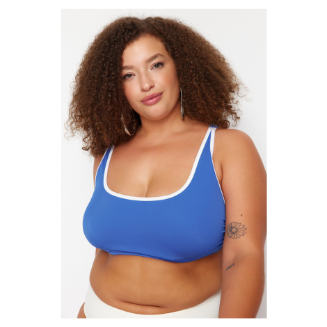 Trendyol Curve Saks Bralette Bikini Top