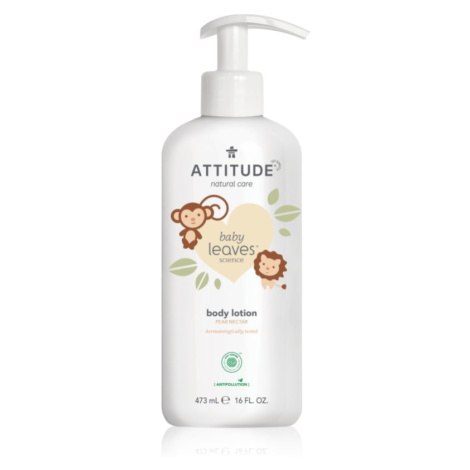 Attitude Baby Leaves Pear Nectar přírodní dětské tělové mléko 473 ml