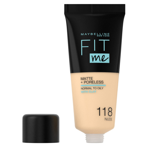 Maybelline, Fit me! MATTE&PORELESS Make-up, odstín 118, 30 ml