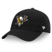 Pittsburgh Penguins čepice baseballová kšiltovka NHL Core Black Curved Unstructured