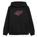 4F JUNIOR-SWEATSHIRT F217-20S-DEEP BLACK Černá