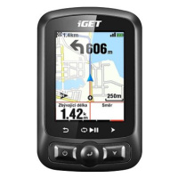 iGET CYCLO SADA C250 GPS navigace, držák AC200, snímač kadence AC61, pouzdro AS250, hrudní pás A