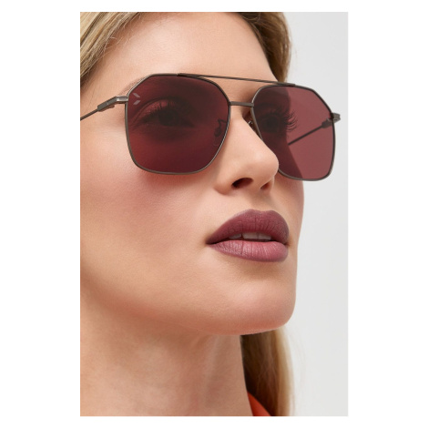 Sluneční brýle MCQ fialová barva Alexander McQueen