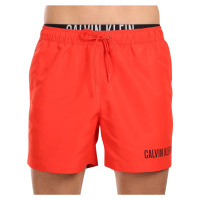 Pánské plavky Calvin Klein červené (KM0KM00992-XM9)