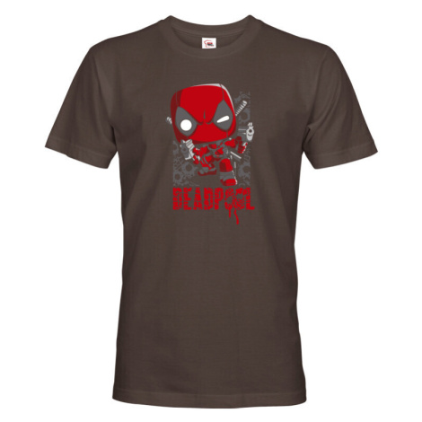 Pánské tričko s potiskem Deadpool pro fanoušky Marvelovek BezvaTriko