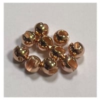 Hends Tungstenové Hlavičky Tungsten Beads Rose Gold Normal Slot Počet kusů: 10ks, Průměr: 5,5mm