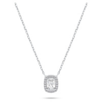 Brilio Silver Nádherný stříbrný náhrdelník se zirkony NCL127W
